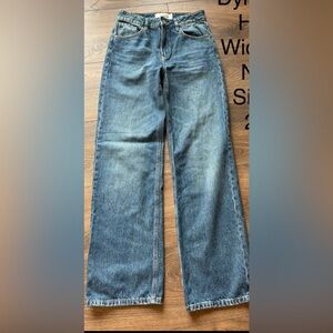 Dynamite Heidi wide leg jeans